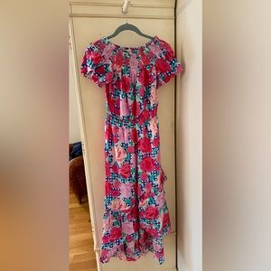 Vineyard Vines Kentucky Derby Running Roses Dress